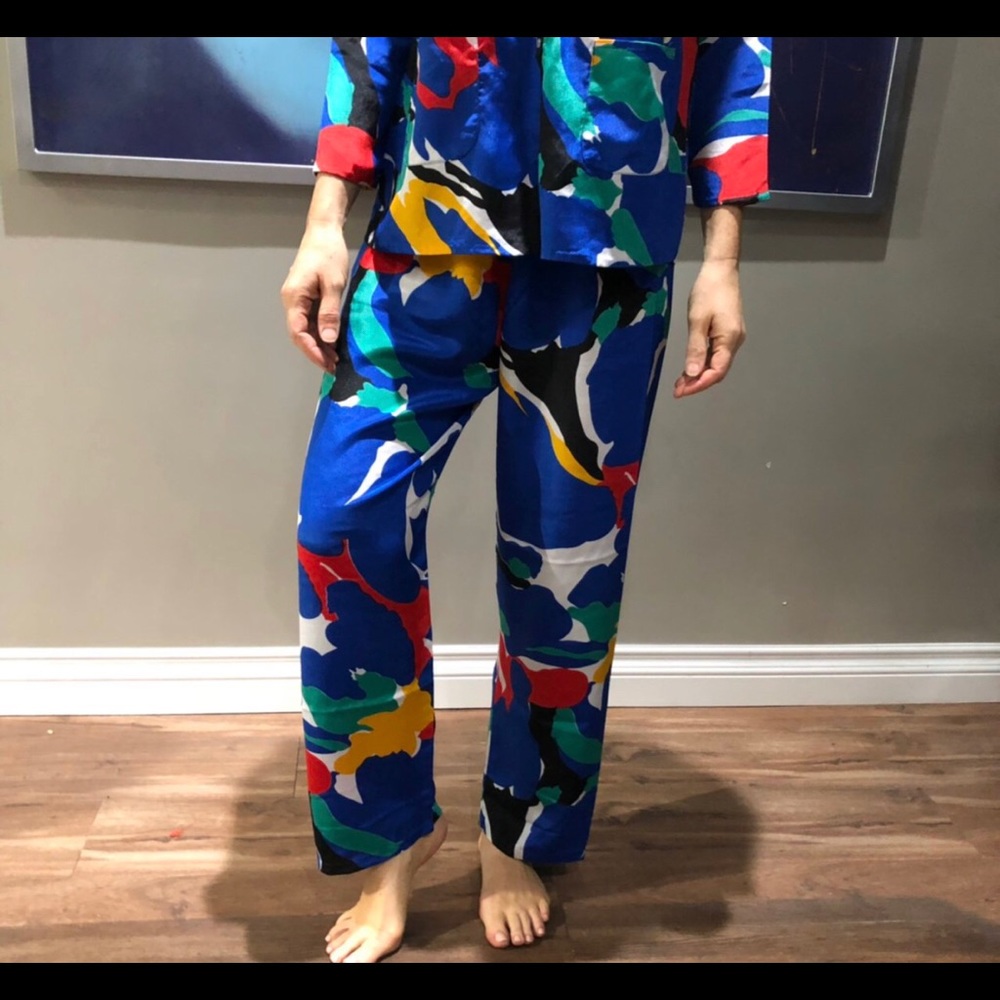 🔺SOLD🔺Vintage 2 piece printed pants - Picture 3 of 3